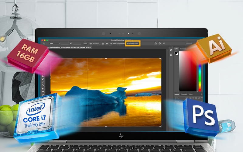 Chiếc laptop này đáp ứng được các ứng dụng nặng